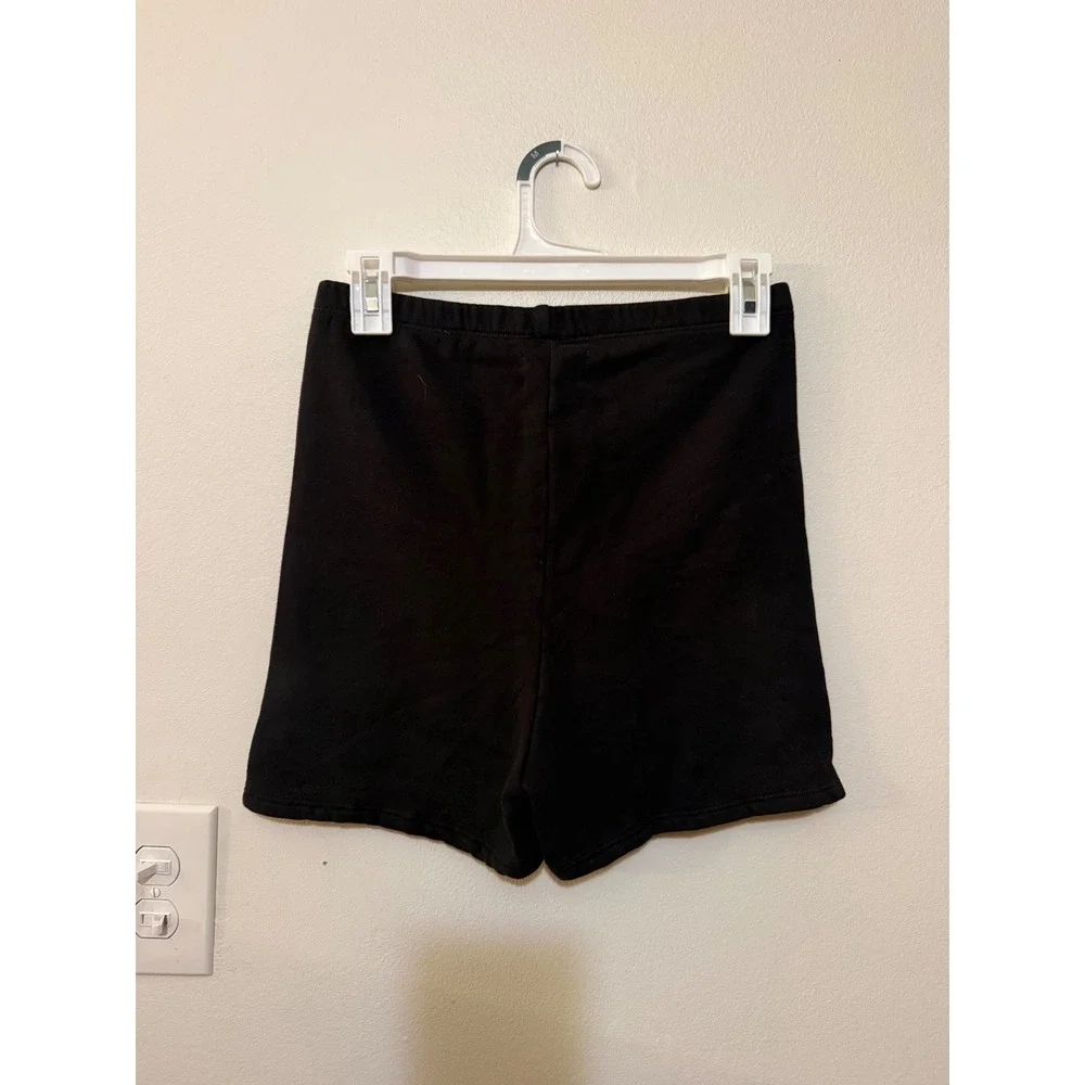 Joah Brown Fitted Sweatshorts Black Size M/L NWT $98 MSRP